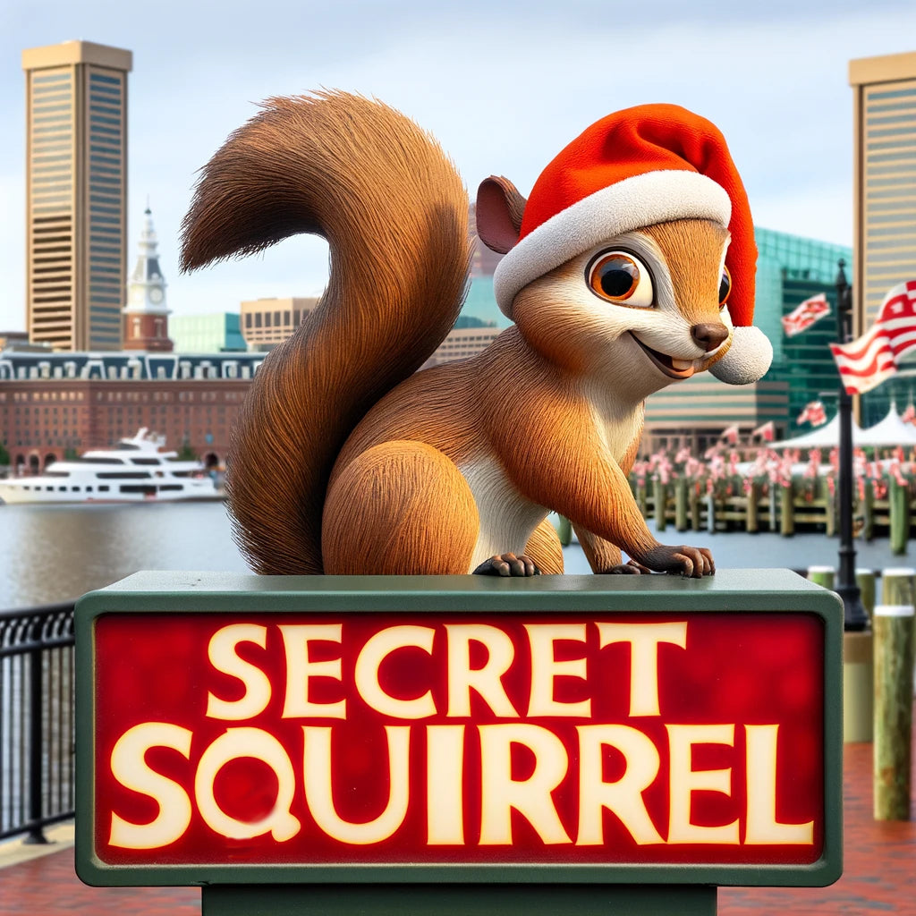 SECRET SQUIRREL - BALTIMORE PD Official Patch Christmas SECRET SQUIRRE ...