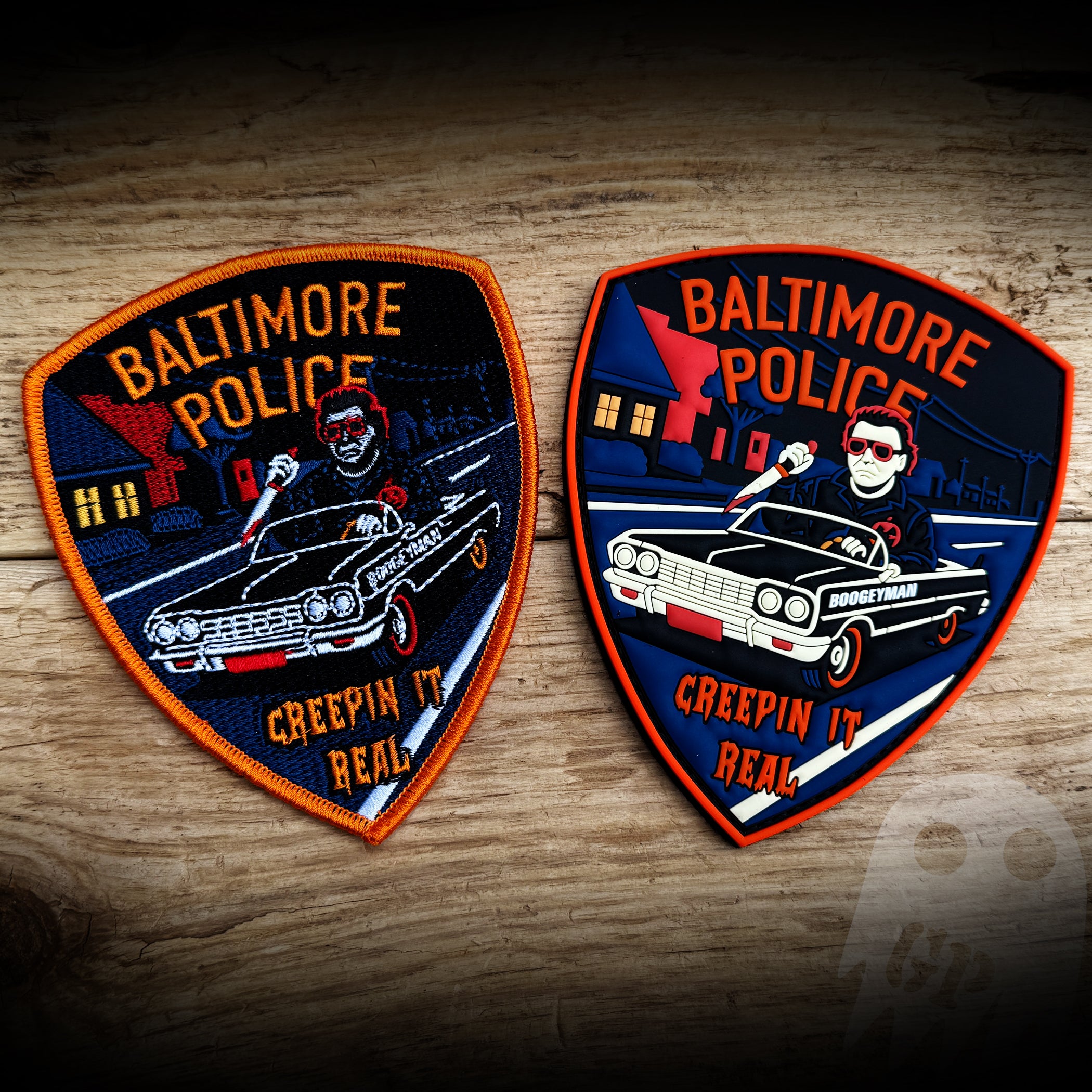 Michael Myers 2025 Halloween - Baltimore, MD PD 2025 Halloween Patch and PVC
