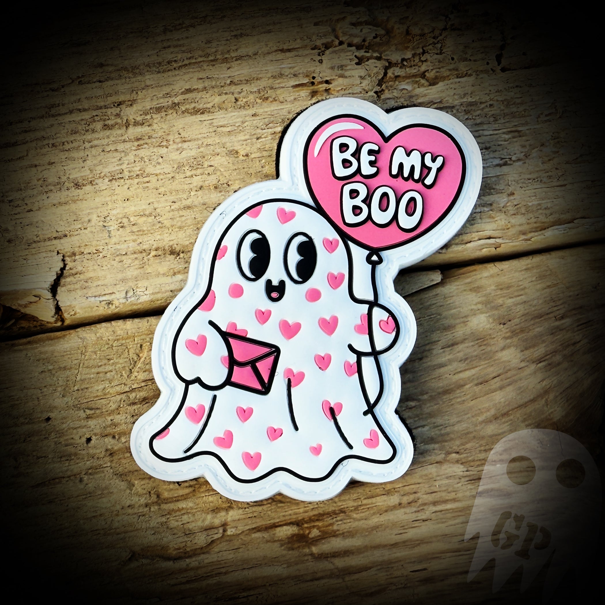 Be My Boo - Valentine's Day Ghost PVC