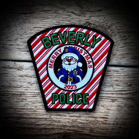 CHRISTMAS 2023 - Beverly, MA PD 2023 Christmas Patch