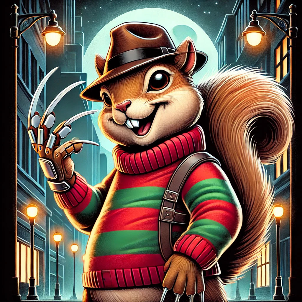 2024 Halloween - Big California LE Agency 2024 Halloween Patch SECRET SQUIRREL (NOT PHOTO SHOWN)