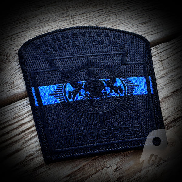 Thin Blue Line - Pennsylvania State Police Memorial Patch