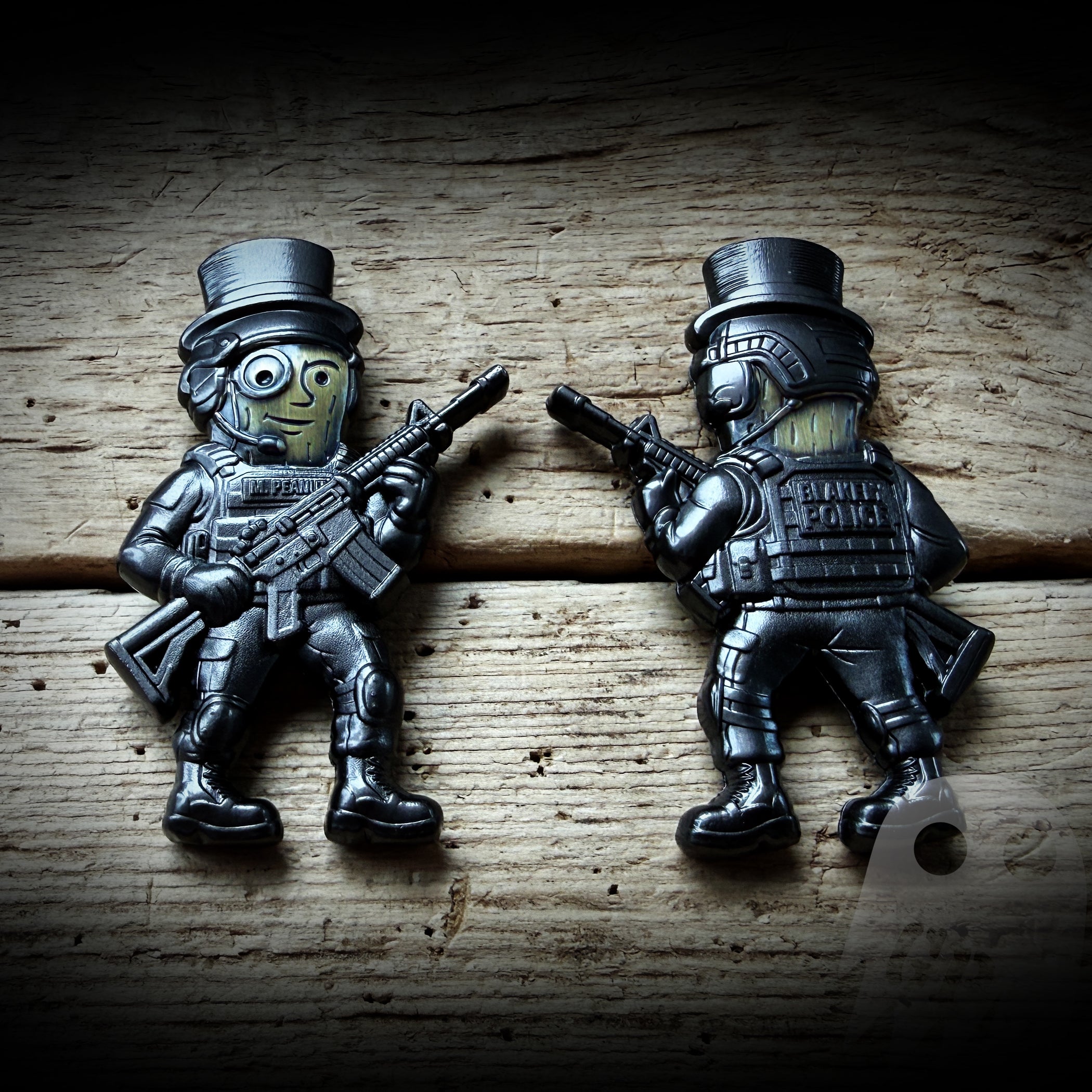 Mr Peanut - Blakely, GA PD Tactical Mr. Peanut Coin