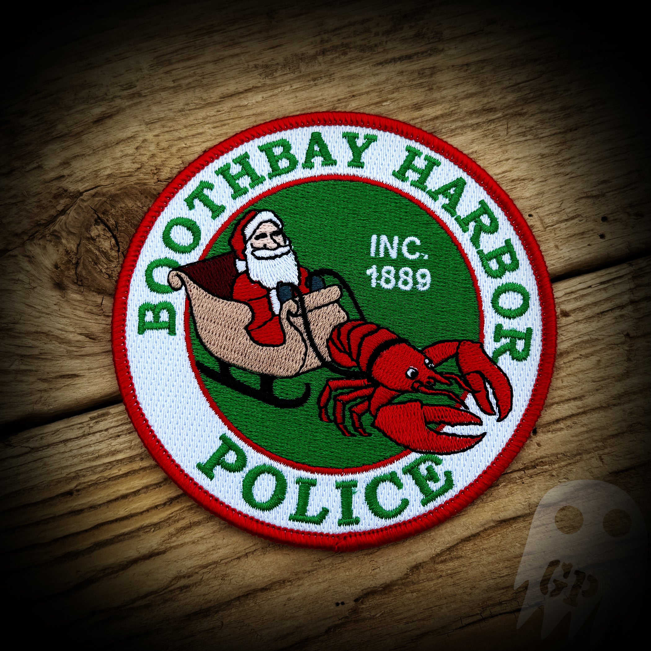 2024 Christmas - Boothbay Harbor, ME PD 2024 Christmas Patch