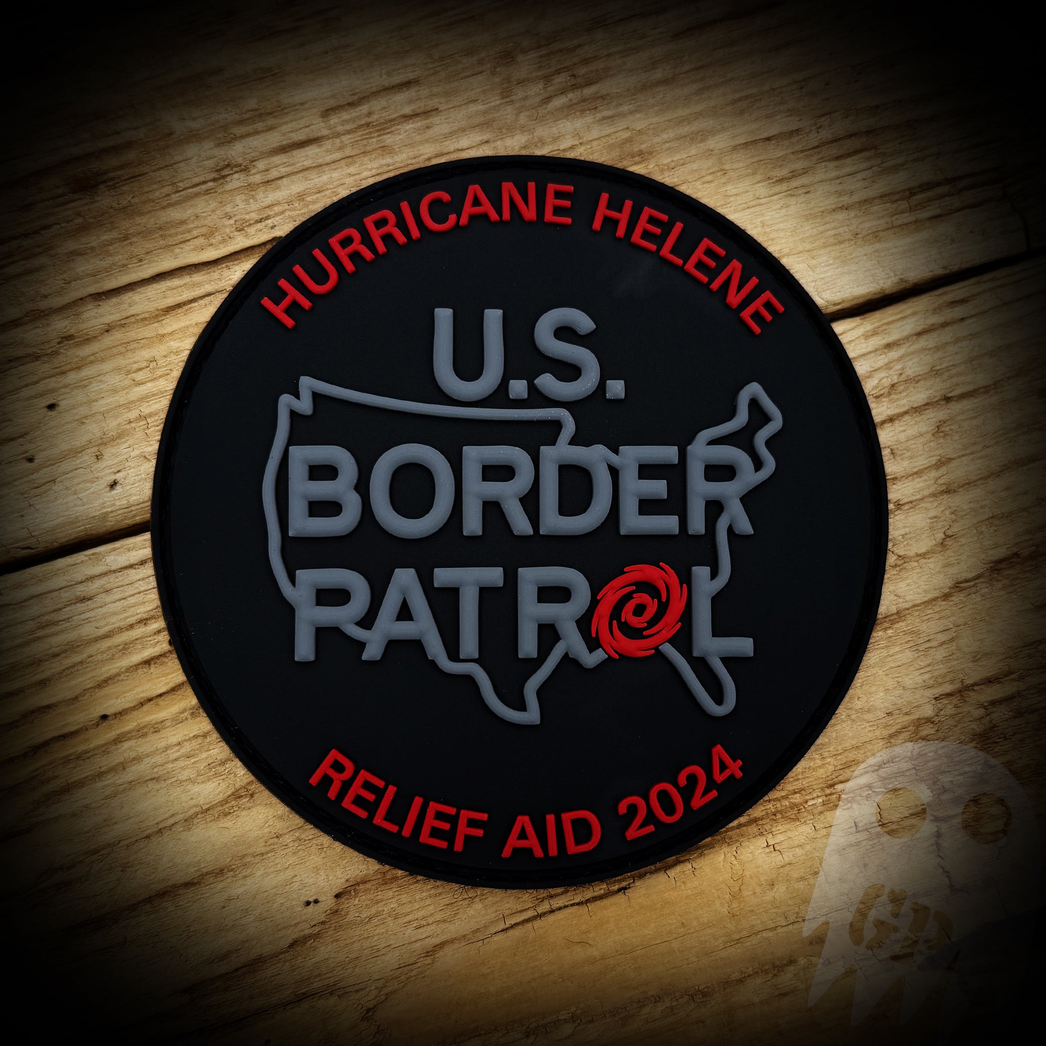 US Border Patrol Hurricane Helene Relief PVC