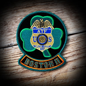 ATF - Boston Field Office II patch - Authentic
