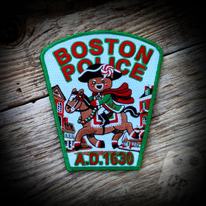 Christmas 2023 - Boston, MA PD 2023 Christmas Patch