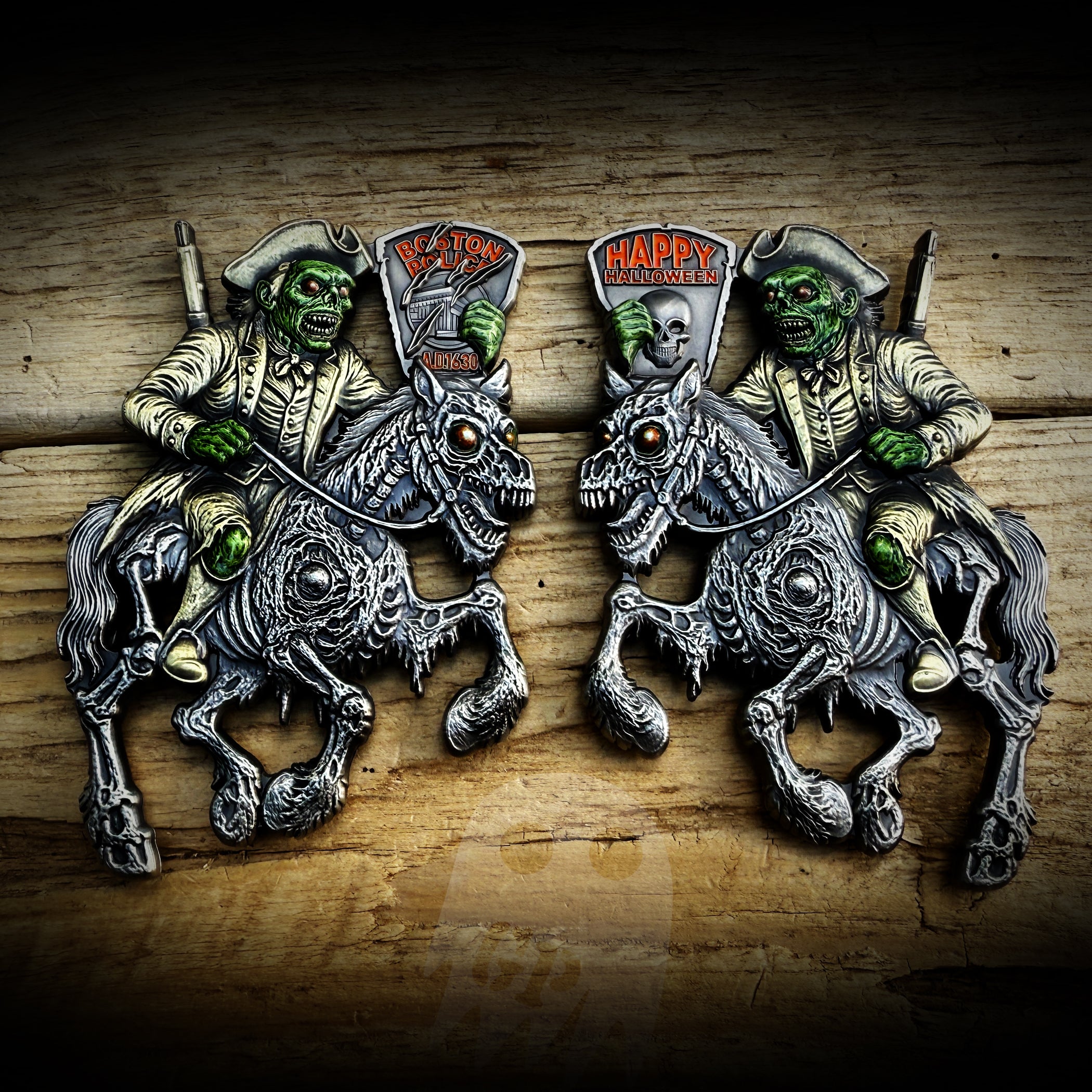 COIN 2025 Halloween - Boston, MA PD 2025 Halloween Coin
