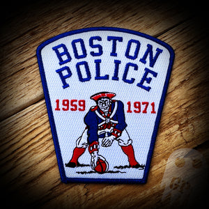 Boston Patriots - Boston, MA Police Department Boston Patriots Patch ...