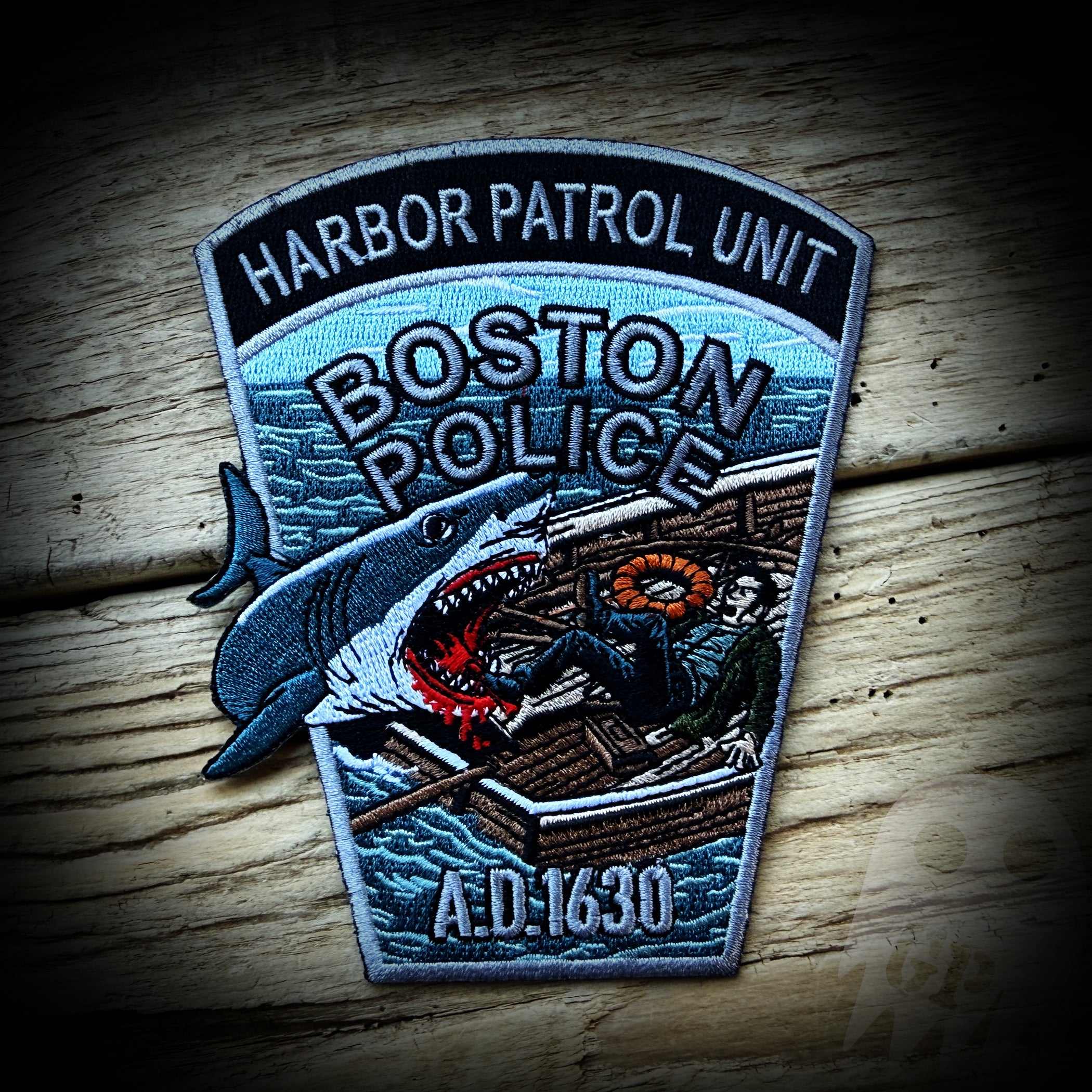 Boston, MA PD Harbor Patrol Unit Patch
