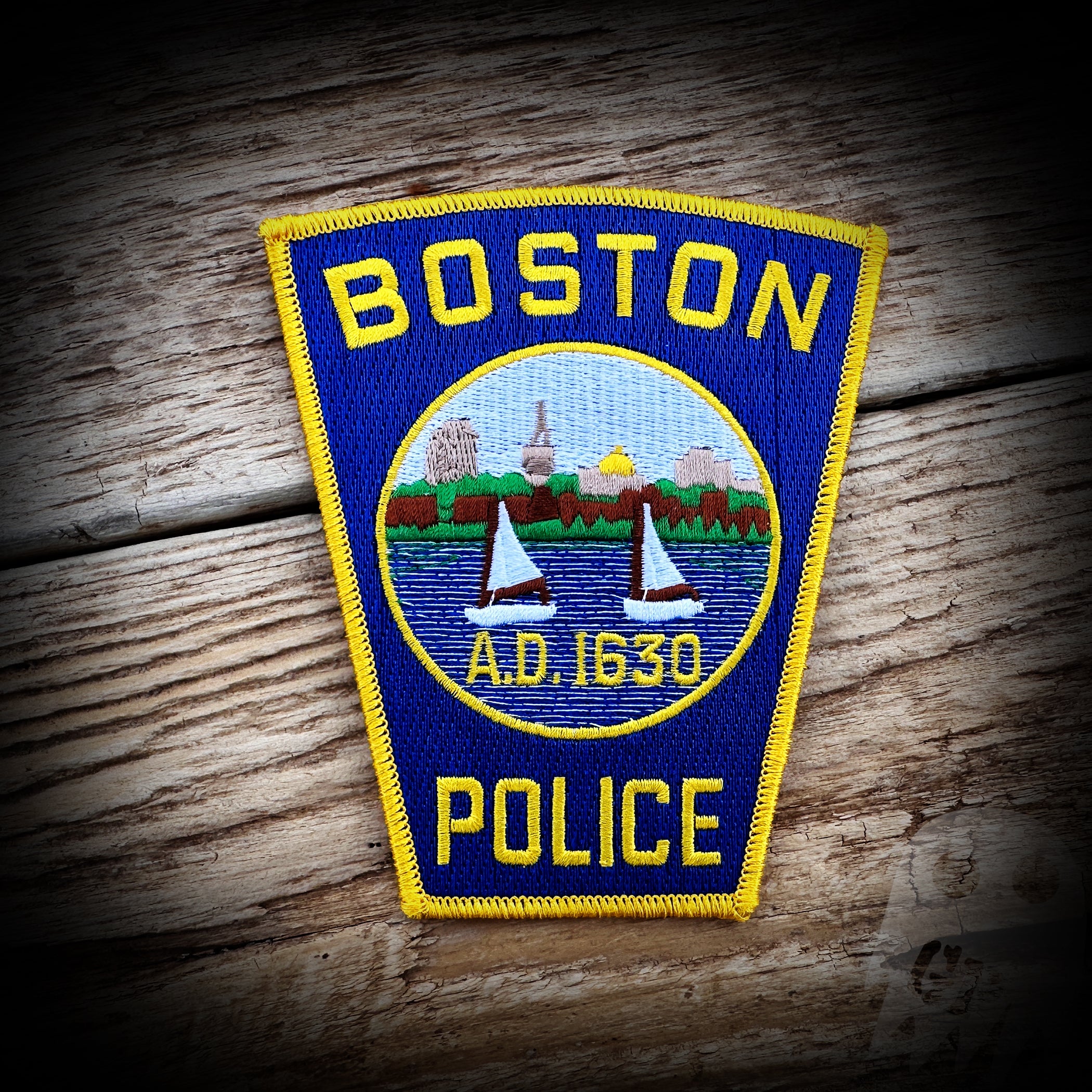 Retro Boston PD Patch - 1960s