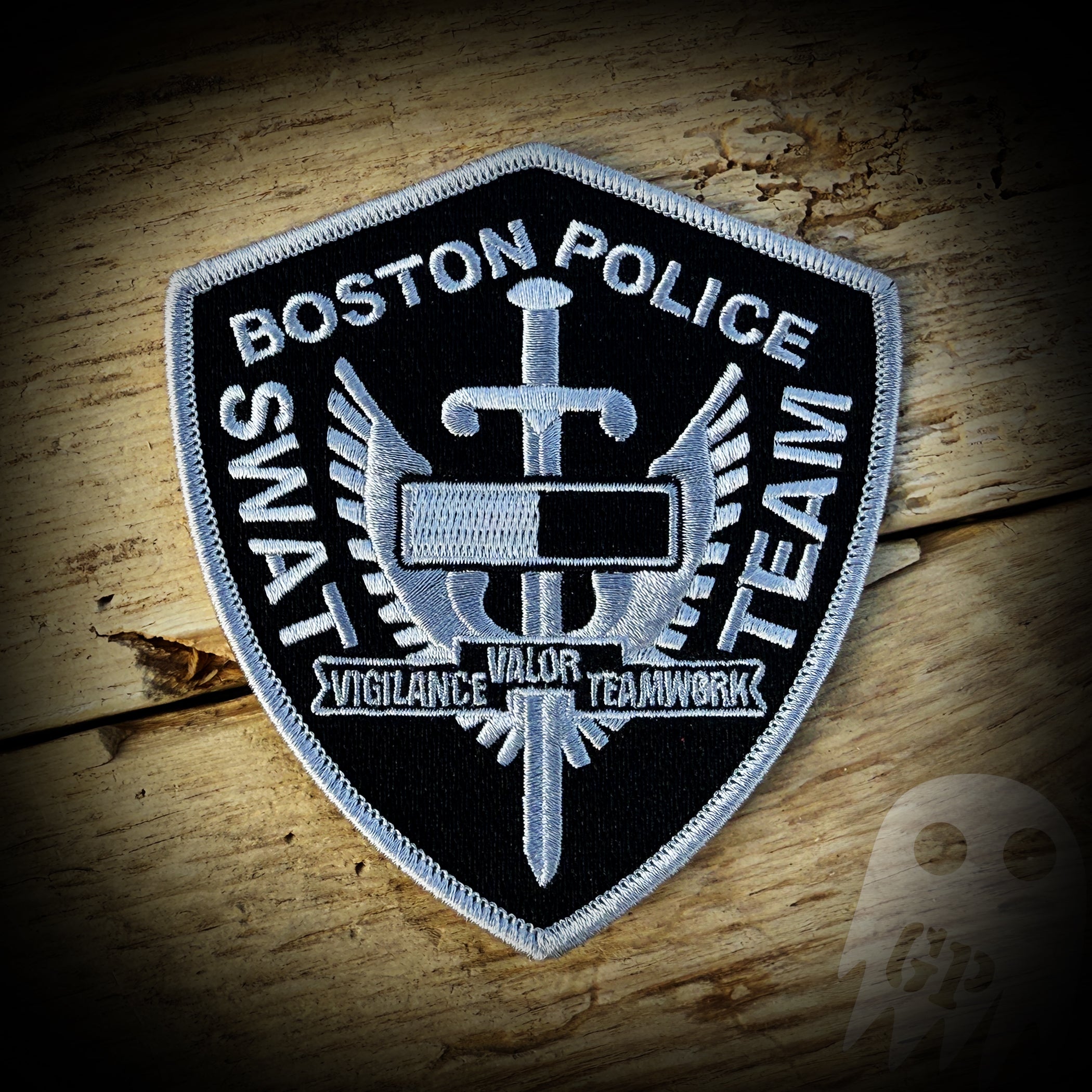 Embroidered - Boston, Ma SWAT Team Patch – GHOST PATCH