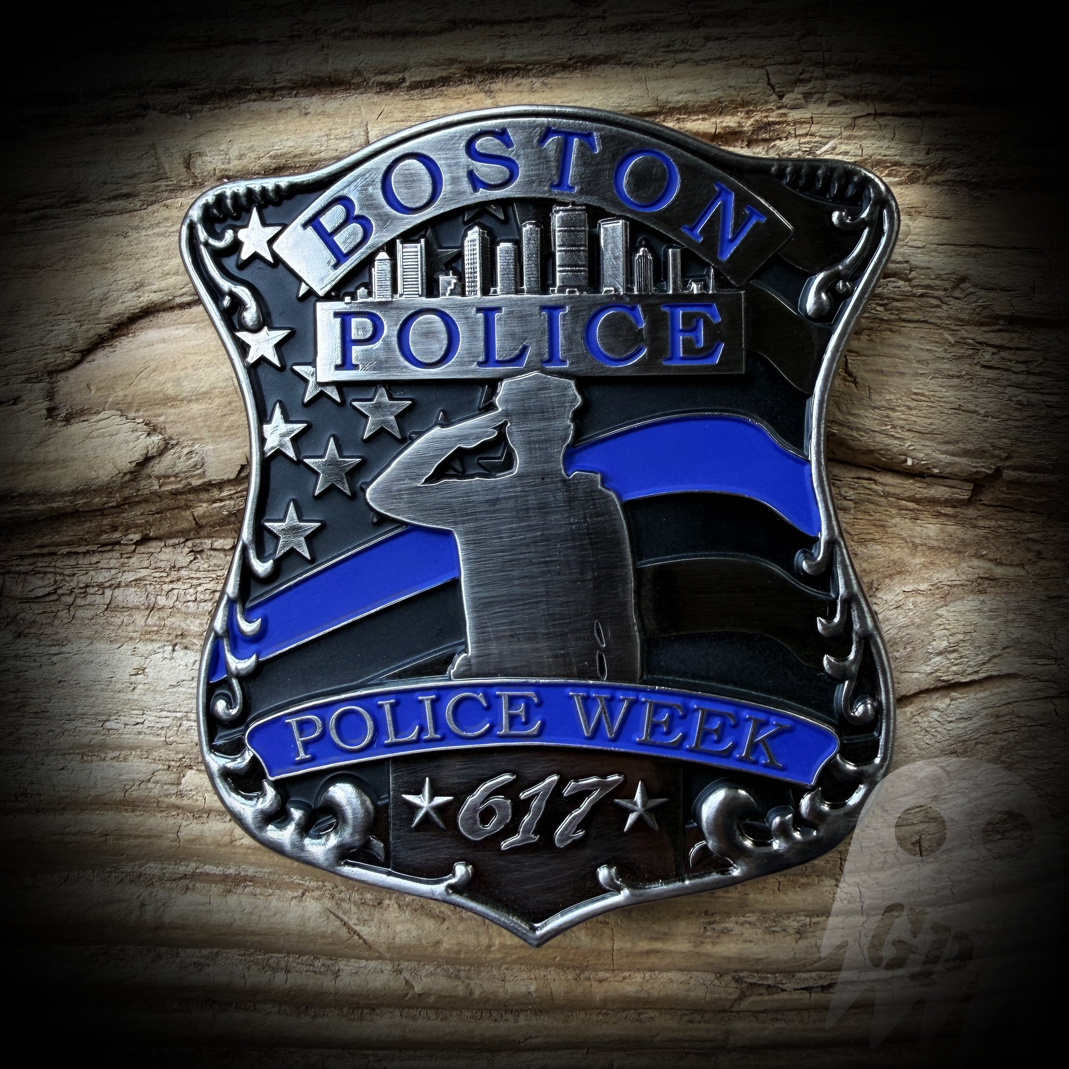 Badge 2026 Police Week - Boston, MA PD 2026 Police Week Badge