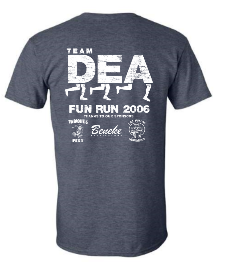 T-Shirt - Albuqueque DEA Field Office Charity Fun Run Shirt