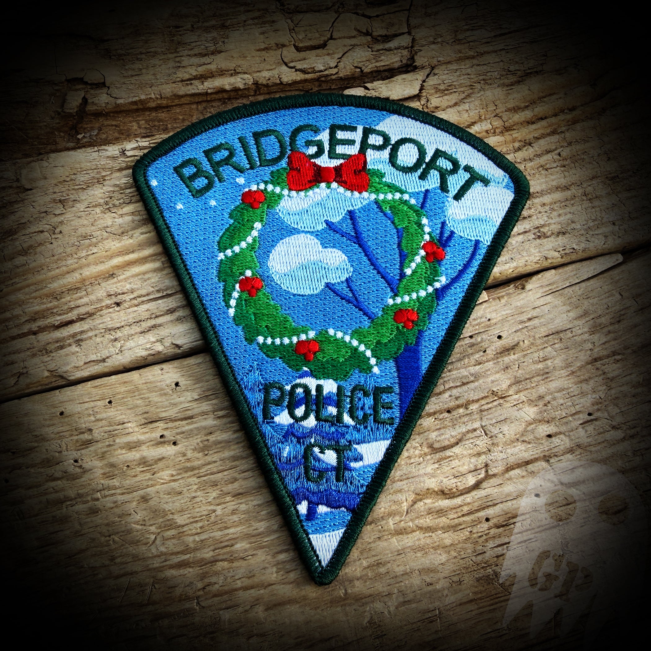 2025 Christmas - Bridgeport, CT PD 2025 Christmas Patch