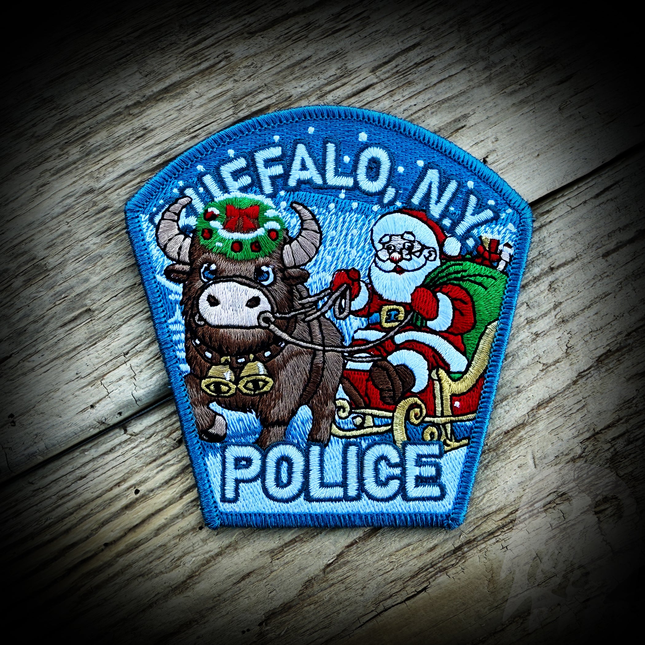 2024 Christmas - Buffalo, NY PD 2024 Christmas Patch