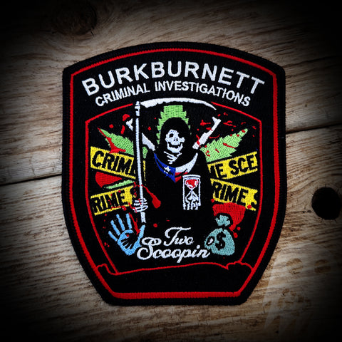 Burkburnett TX PD Criminal Investigations Patch
