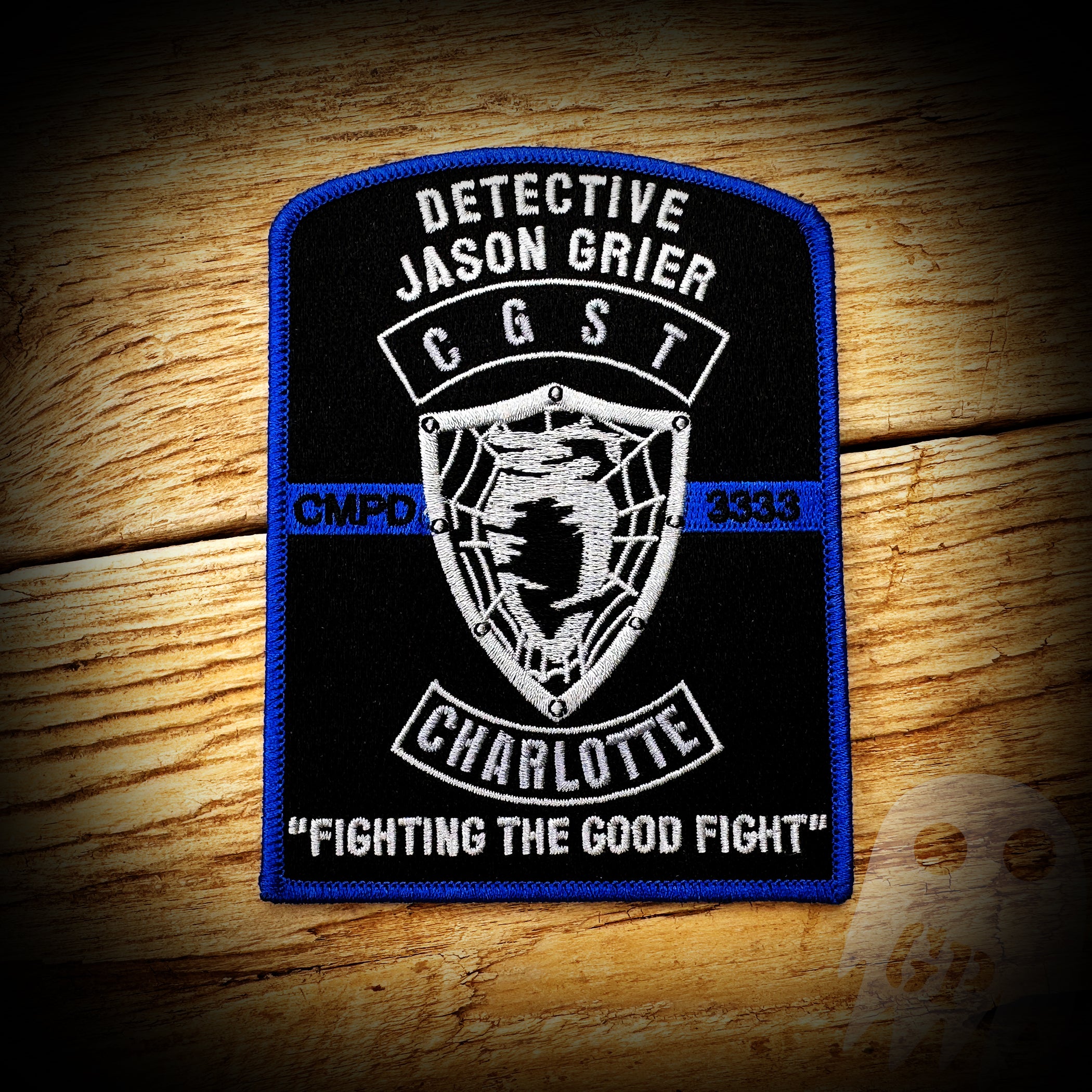 Jason Grier CMPD Fundraising Patch