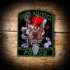 CMPD, NC Vice & Narcotics Patch - Authentic LIMITED