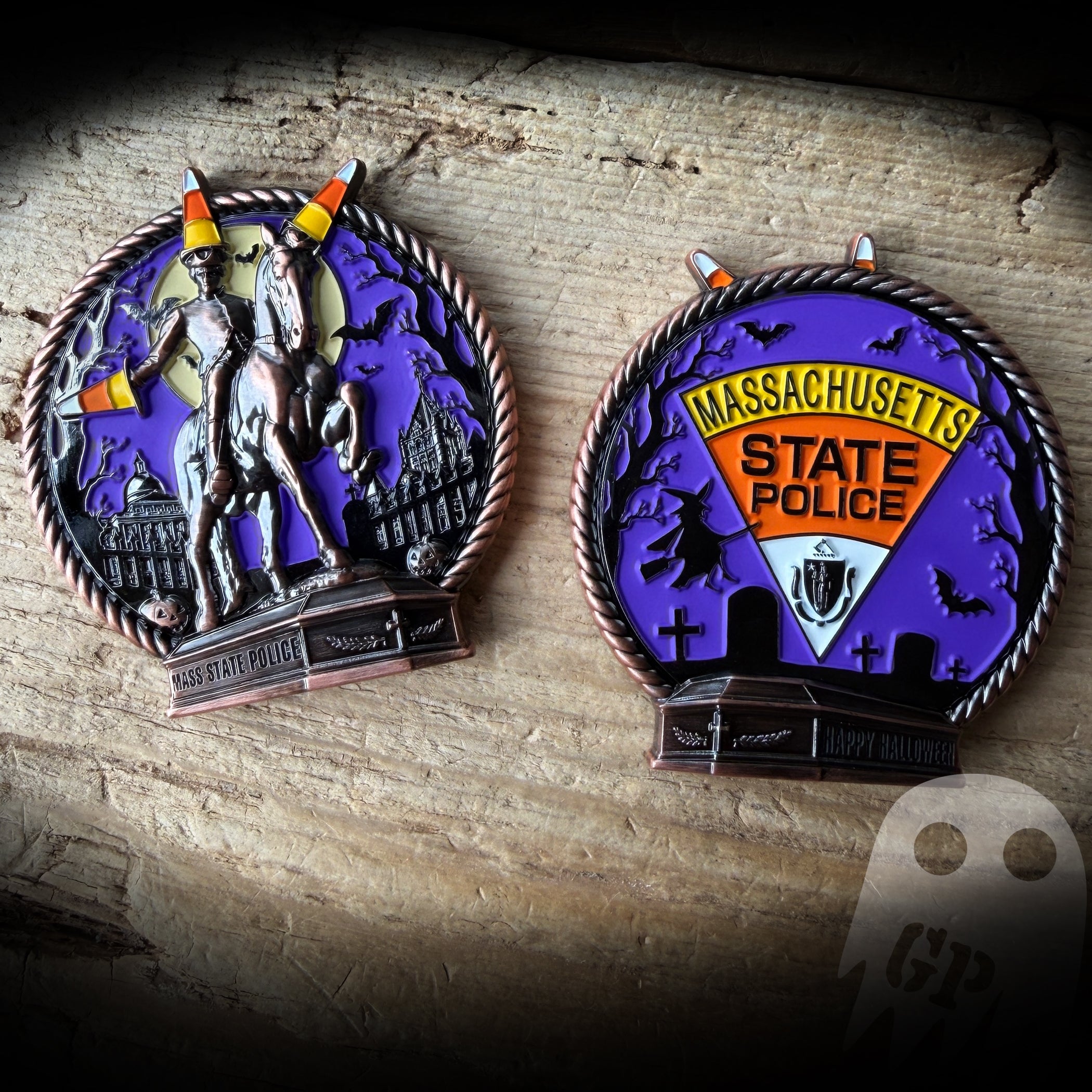 COIN 2026 Halloween - Mass State Police 2026 Halloween Coin