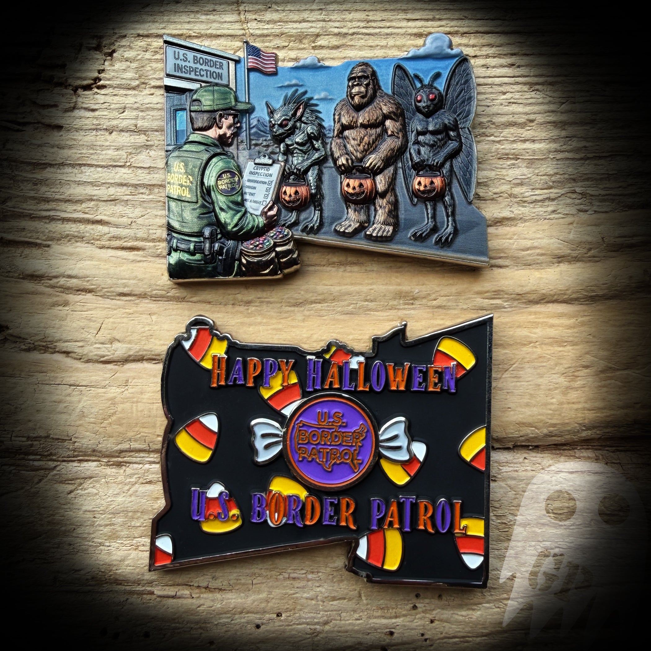 COIN 2026 Halloween Coin - US Border Patrol 2026 Halloween Coin