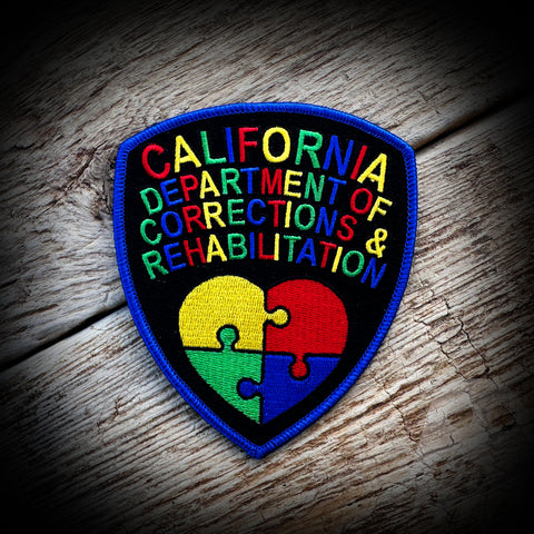 2024 Autism Patch - California Dept of Corrections and Rehabilitation Autism Patch