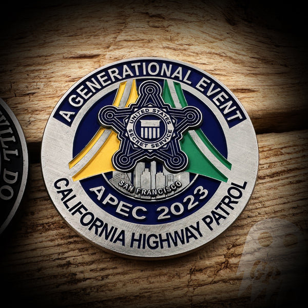 California Highway Patrol Northern Division SRT APEC Coin