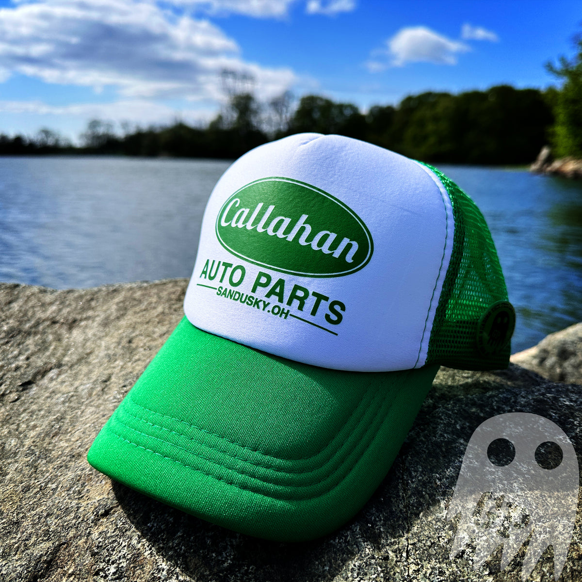 Callahan Auto Parts Trucker Hat – GHOST PATCH display picture 3