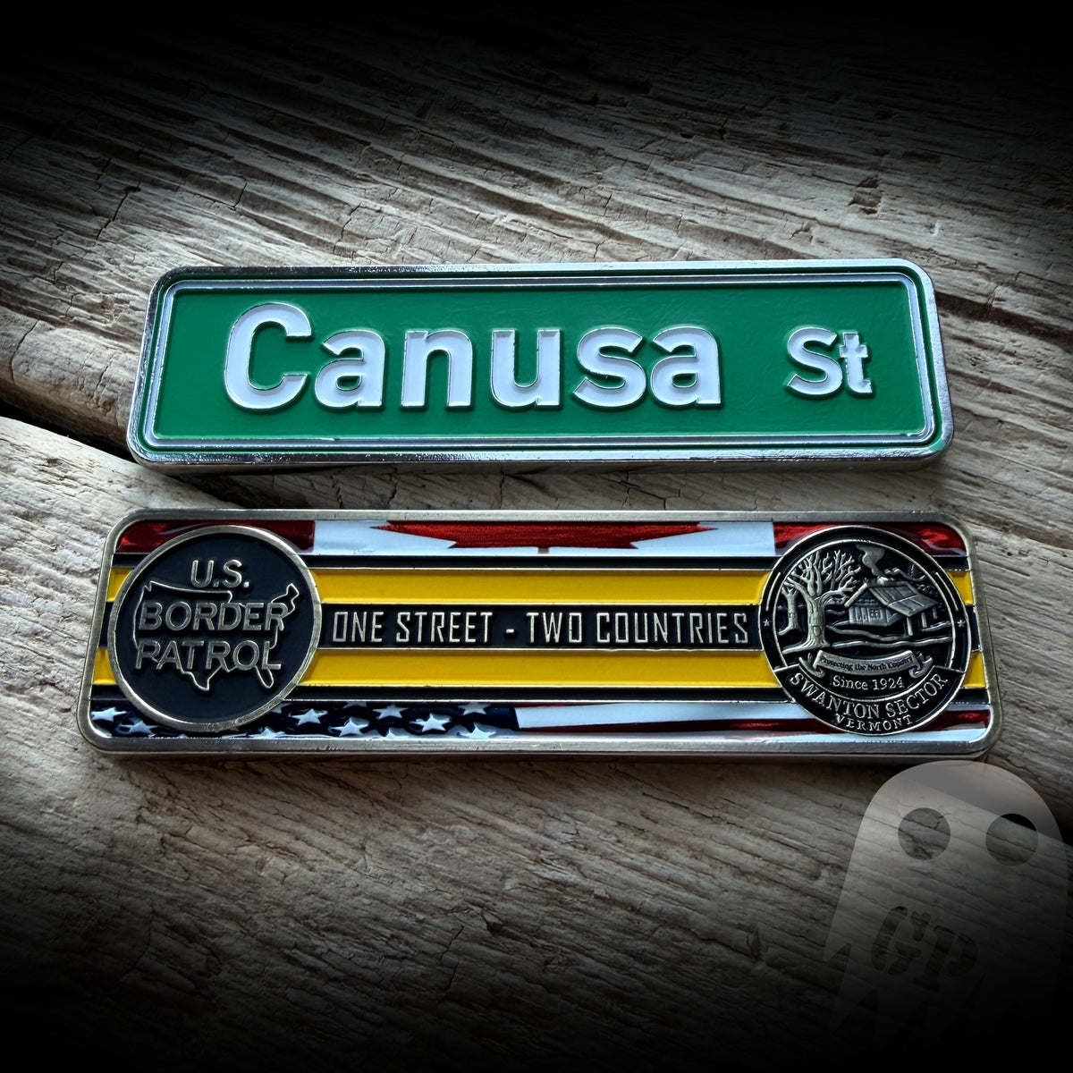 Border Patrol - Canusa St Swanton Sector Vermont Border Patrol Coin