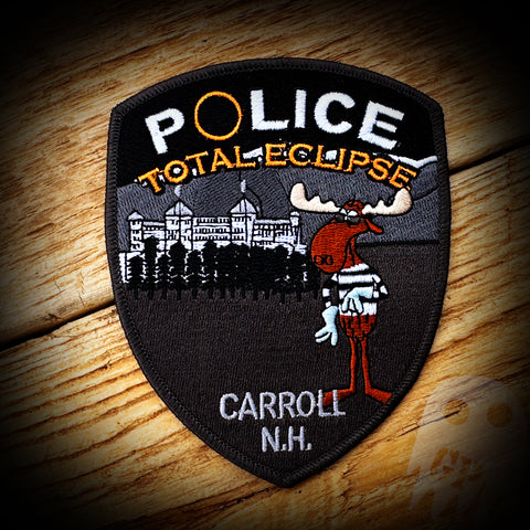 TOTAL ECLIPSE - Carroll, NH PD Eclipse Patch