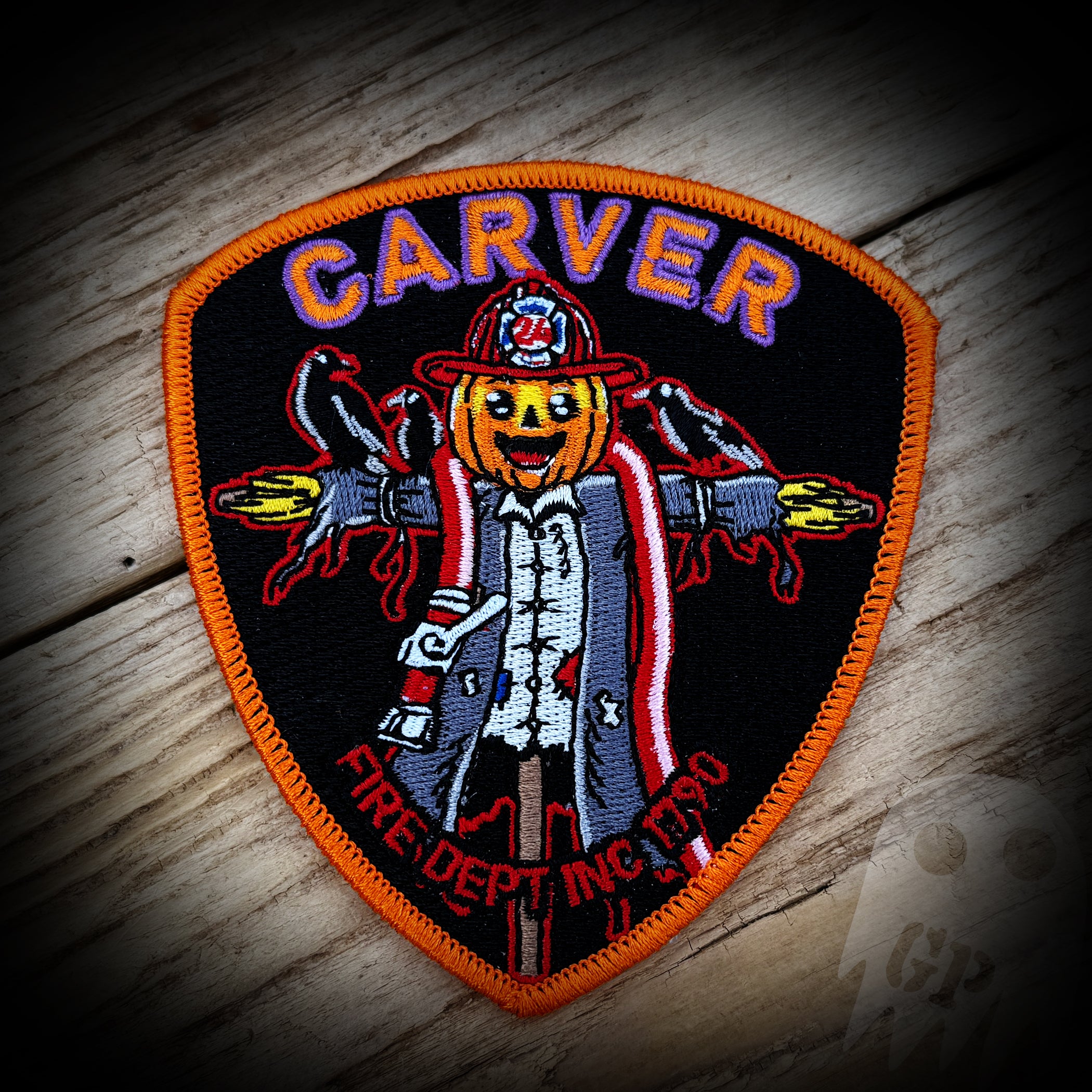 2024 Halloween - Carver, MA FD 2024 Halloween Patch