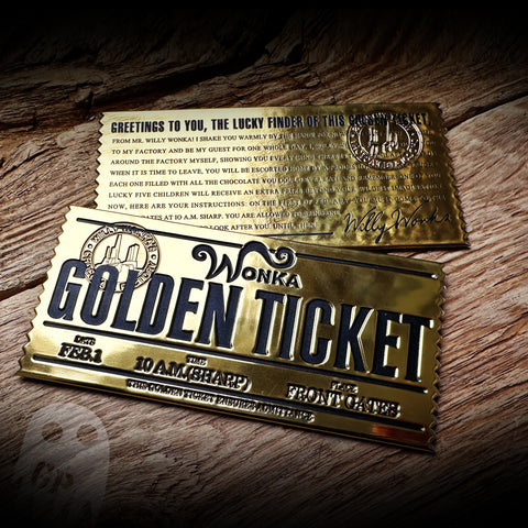 2005 Golden Ticket - Charlie and the Chocolate Factory