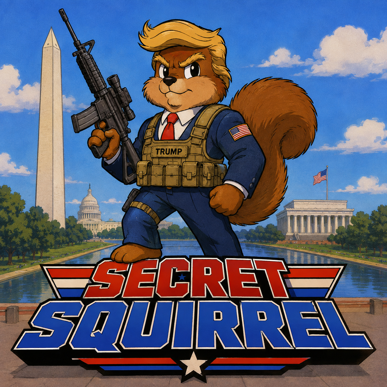 Federal Agency Executive Order Task Force SECRET SQUIRREL Patch (NOT PHOTO SHOWN)