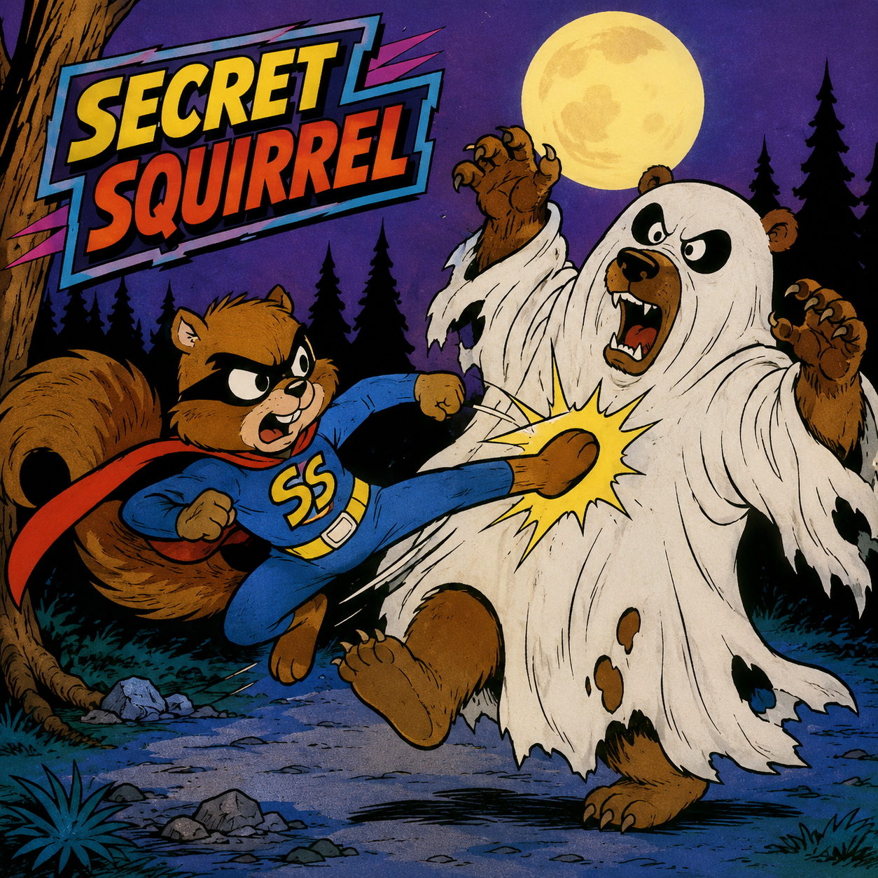 2026 PATROL Halloween - Big California Law Enforcement Agency 2026 PATROL Halloween SECRET SQUIRREL Patch (NOT PHOTO SHOWN)