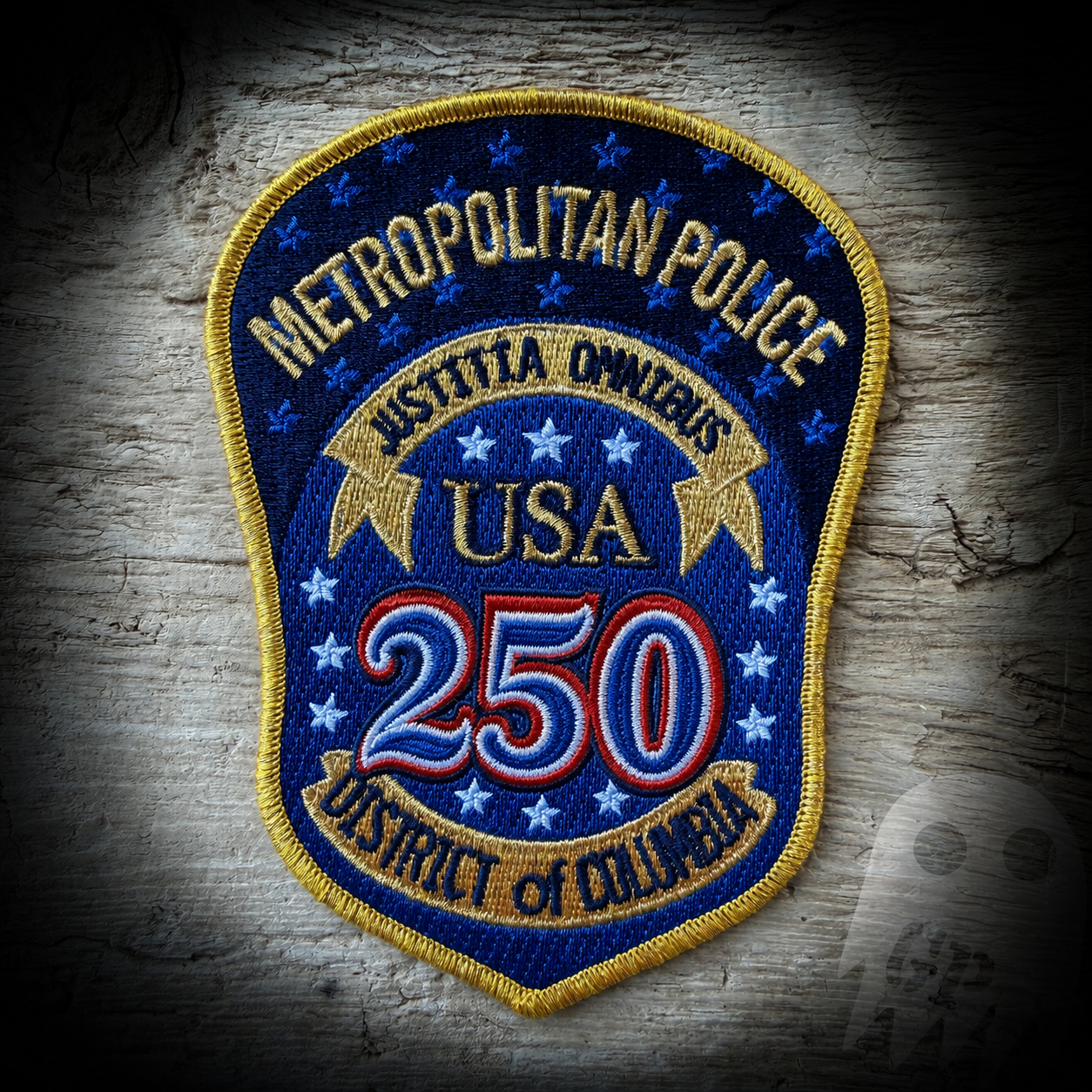Patch 250th America - DC Metro Police 2026 250th Anniversary of America Patch
