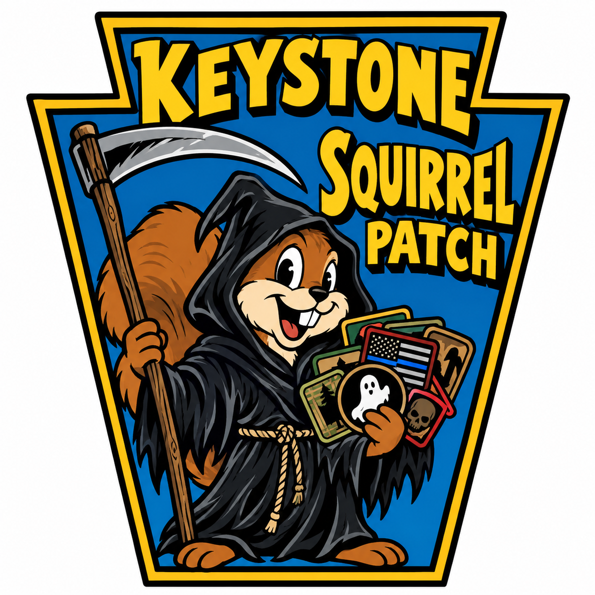 PATCH Keystone 2026 Halloween - KEYSTONE SQUIRREL 2026 Halloween Patch (NOT PHOTO SHOWN)