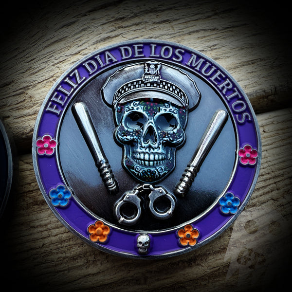 COIN 2024 Day of the Dead - Chicago, IL PD 2024 Day of the Dead Coin