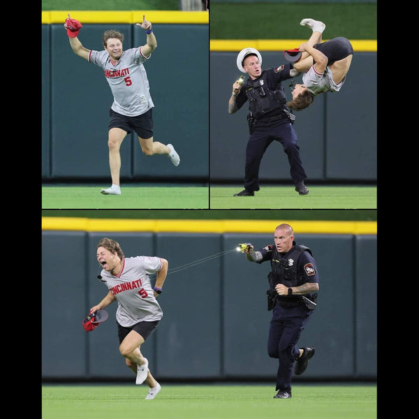 Baseball FAFO - Cincinnati PD Reds FAFO Taser Coin