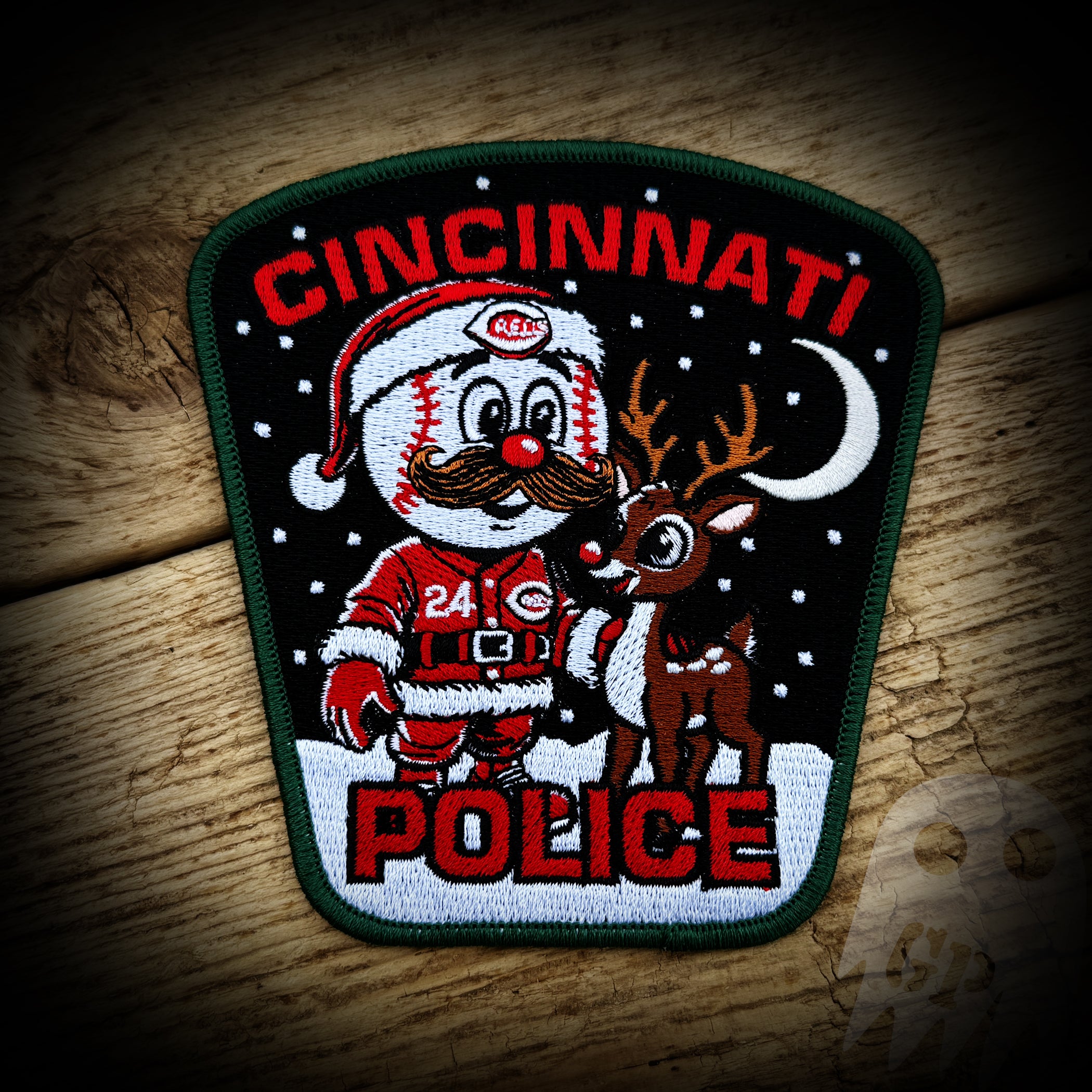 2024 Christmas - Cincinnati, OH PD 2024 Christmas Patch