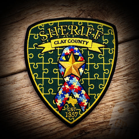 2024 Autism - Clay County, TX Sheriff Autism Patch