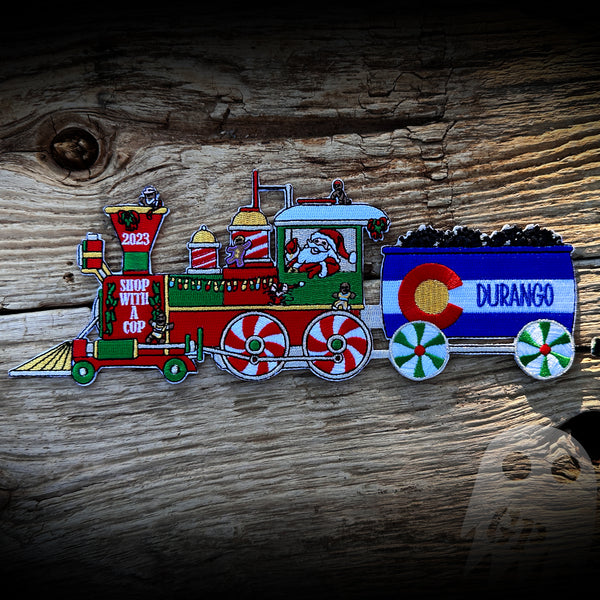 Colorado Christmas Train - 7 Patch Set - FUNDRAISER