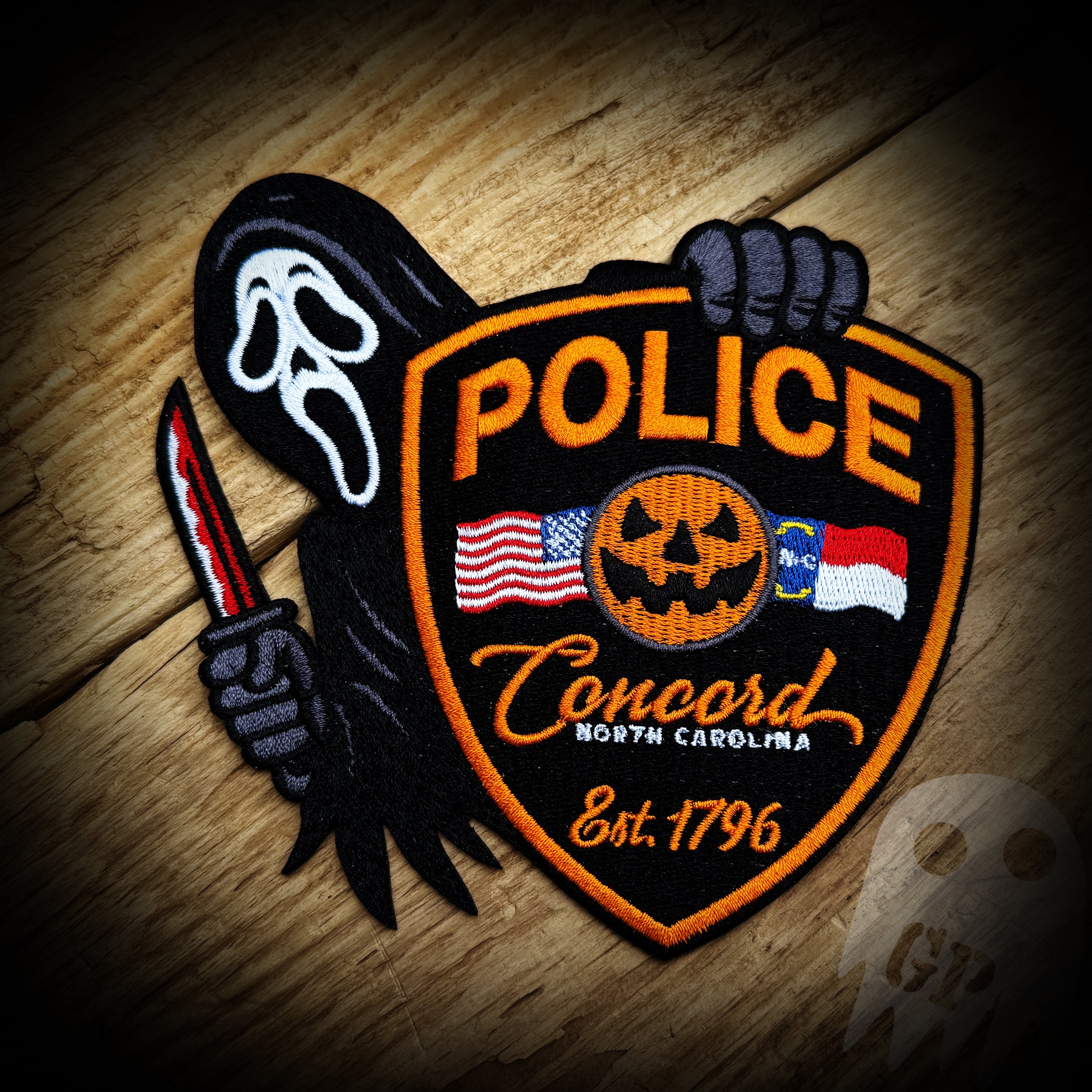 2025 Halloween - Concord, NC PD 2025 Halloween Patch