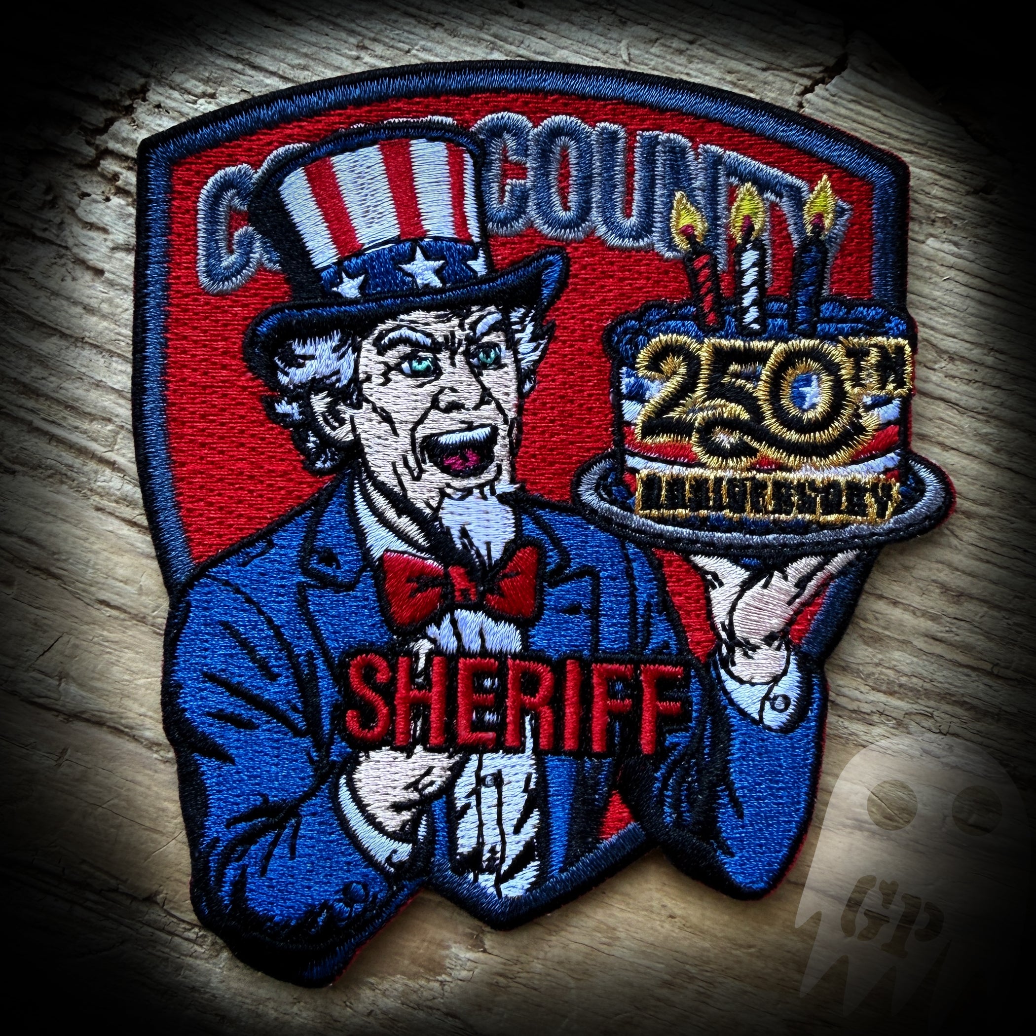 250th America - Cook County, IL Sheriff 250th Anniversary of America Patch