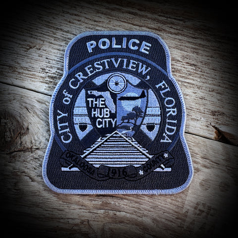 SUBDUED - Crestview, FL Police Department Subdued Patch