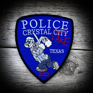 Crystal City, TX Police Department 2023 Halloween Patch - Authentic / LIMITED
