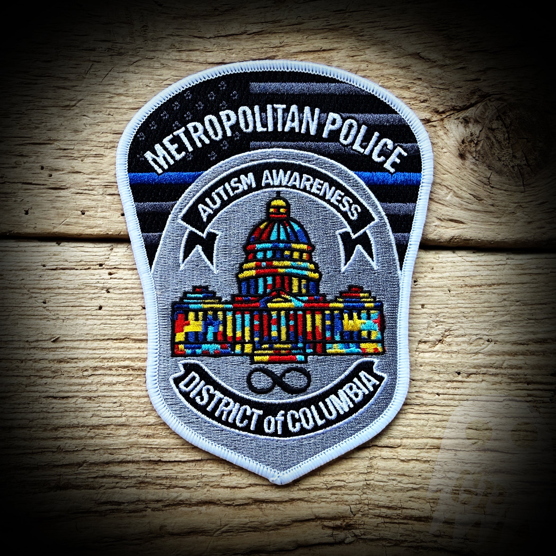 2026 Autism PATCH - DC Metro Police 2026 Autism Awareness Fundraiser Patch