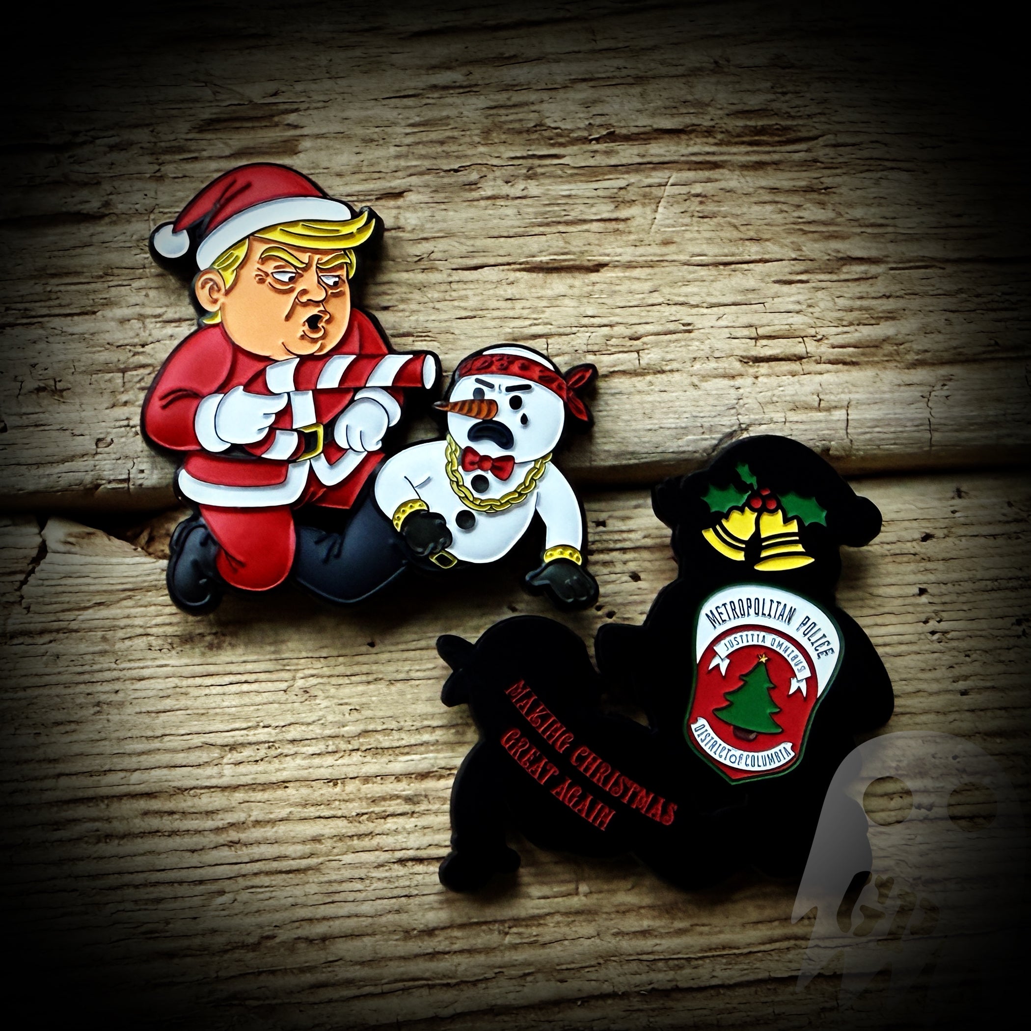 COIN 2025 Christmas - DC Metro PD 2025 Christmas Coin