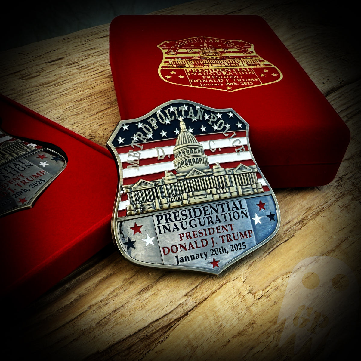 Inauguration - DC Metro Police Commemorative 2025 Inauguration Metal B ...