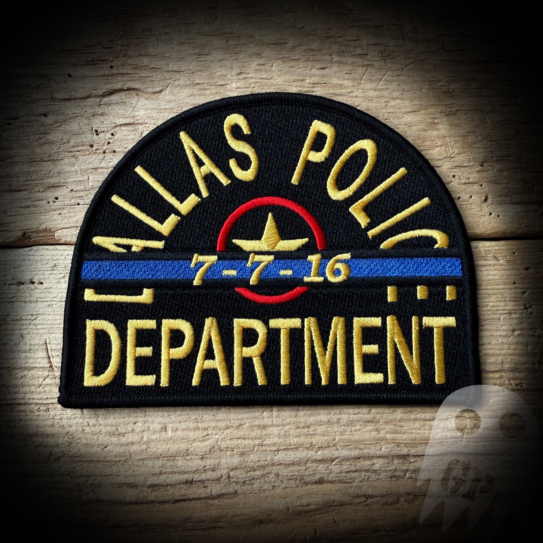 Memorial Patch - Dallas, TX PD 7/7/16 10th Anniversary Patch