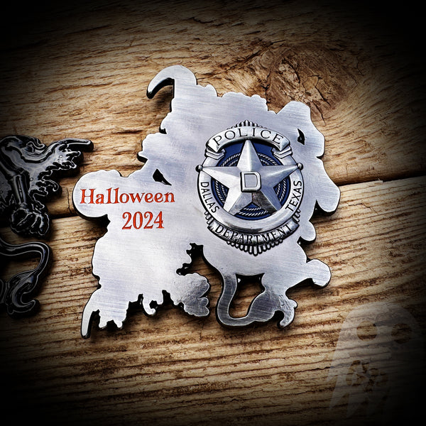 COIN 2024 Halloween - Dallas, TX PD 2024 Halloween Coin